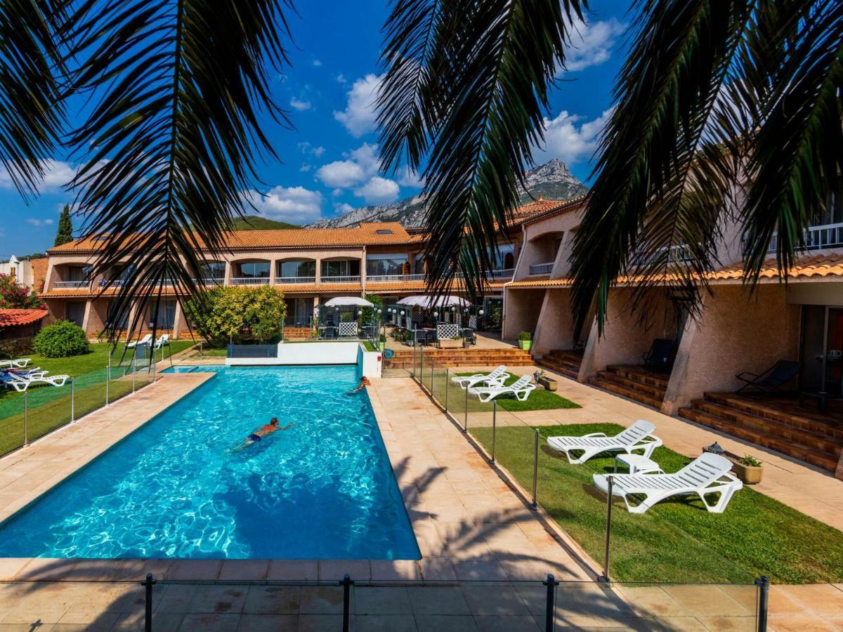 Noemys Toulon La Valette - Hotel Restaurant Avec Piscine Exterior foto